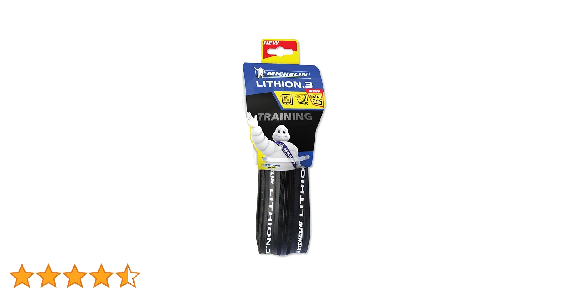 3個セット MICHELIN LITHION.3 700x25C Michelin Lithon 3 700C x 25 road tyre, Red | Bikeinn